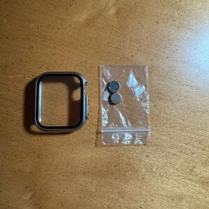 Black Watch Case with Screen Protectors